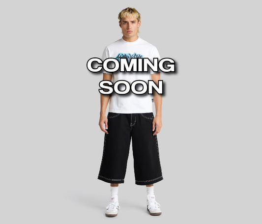 COMING SOON 2436 REFLEKTOR JORT 18" INSEAM SUPER BLACK RINSE