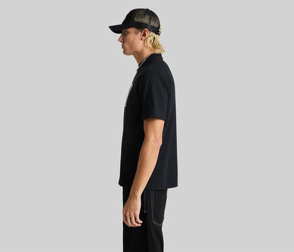 KIKWAVE SPACEWALK GRAPHIC TEE - BLACK