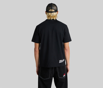 KIKWAVE SPACEWALK GRAPHIC TEE - BLACK