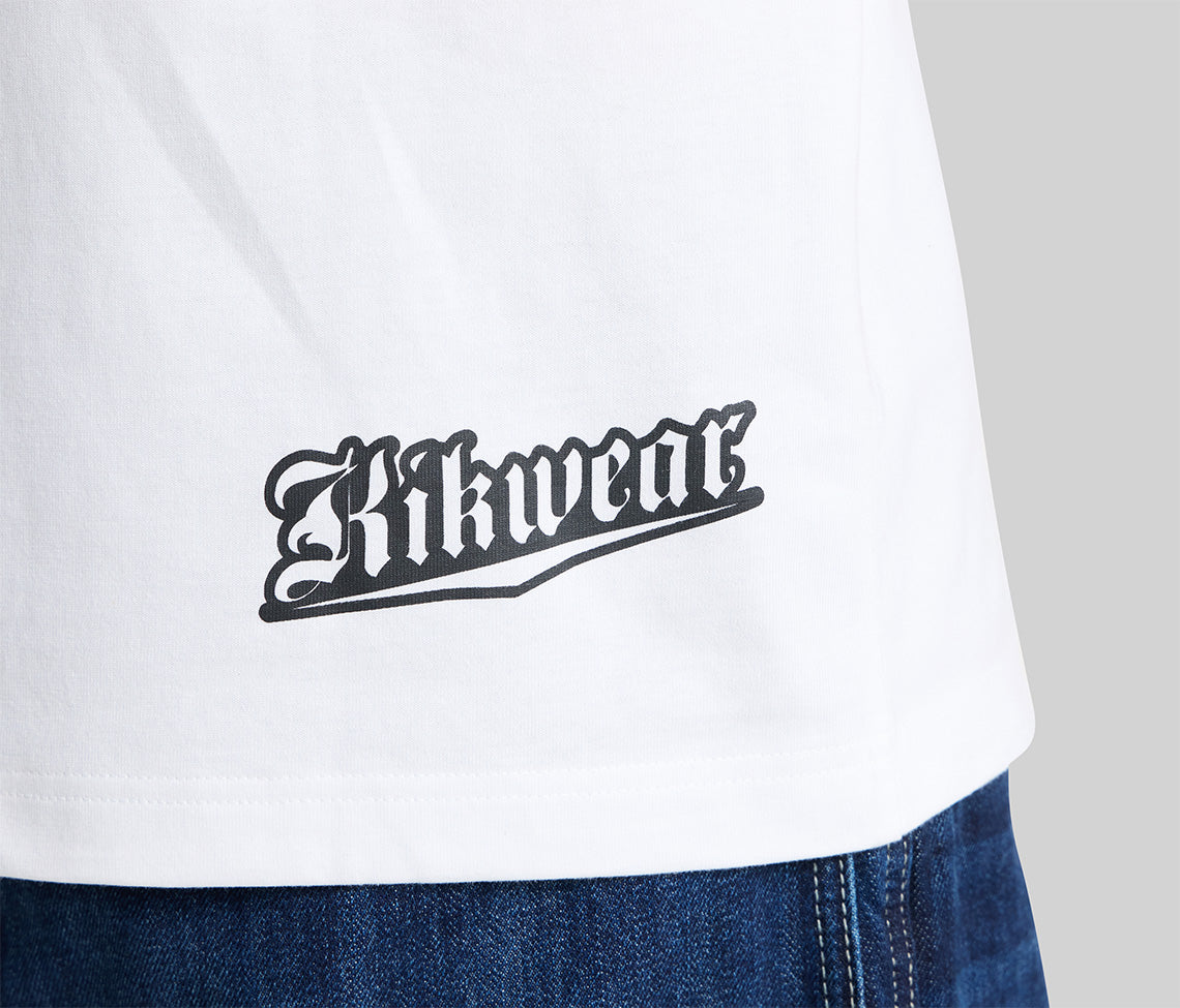 KIKWAVE SPACEWALK GRAPHIC TEE - WHITE