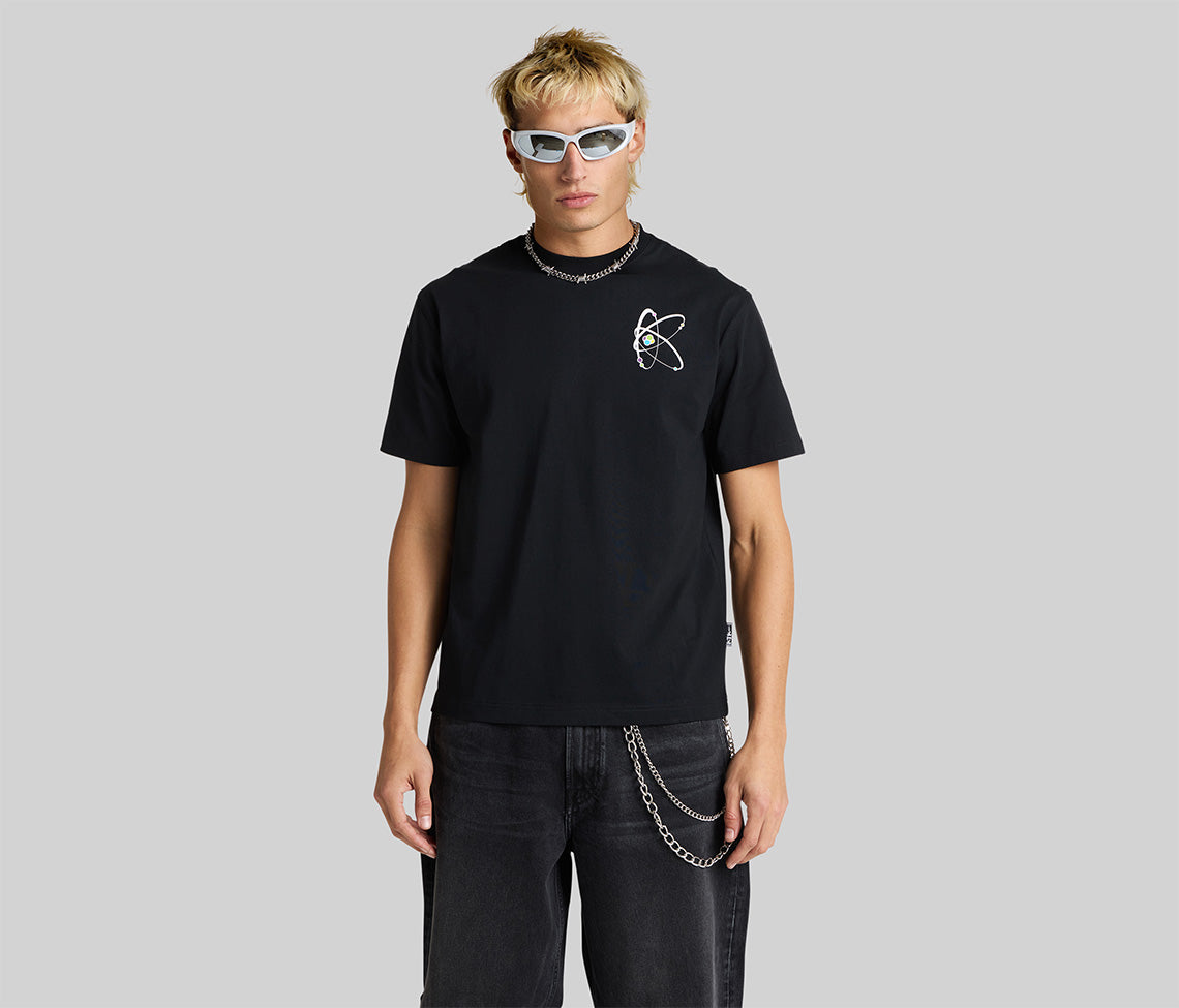 ATOMIC GRAPHIC TEE - BLACK