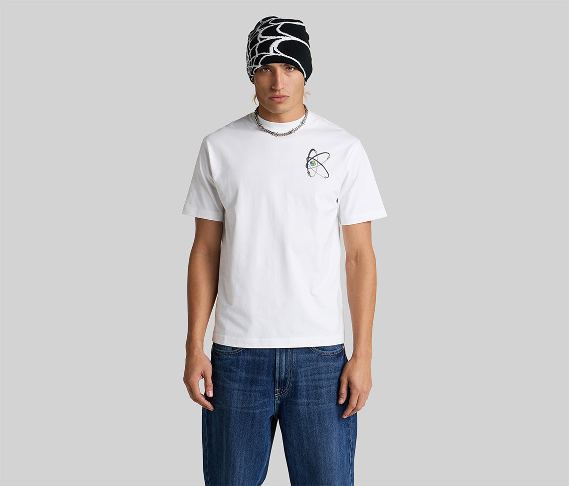 ATOMIC GRAPHIC TEE - WHITE