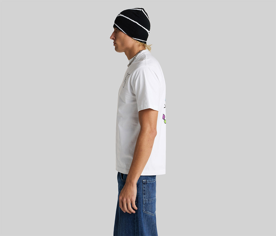 ATOMIC GRAPHIC TEE - WHITE