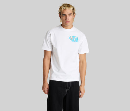DJ GLOW GRAPHIC TEE - WHITE