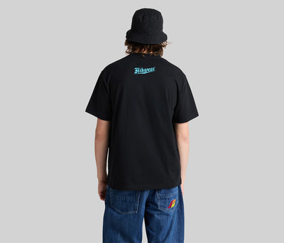 KIKWEAR CUTS GRAPHIC TEE - BLACK