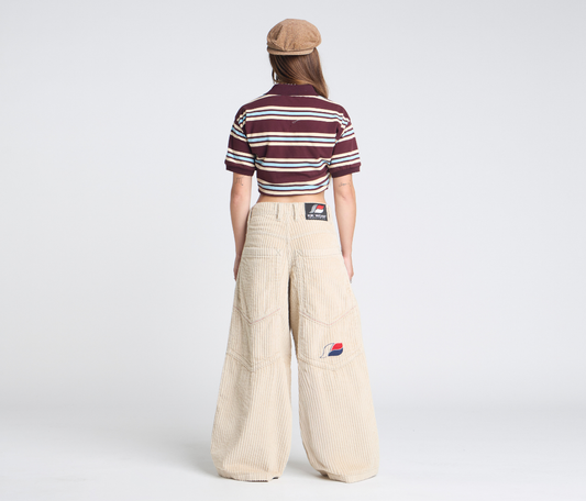 W SUPREME KORDZ 26" 3-WALE CORDUROY KHAKI
