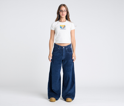 W SUPREME KORDZ 26" 3-WALE CORDUROY NAVY