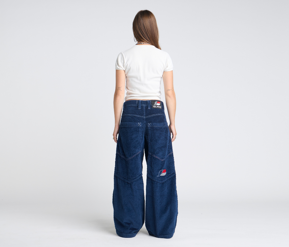 W SUPREME KORDZ 26" 3-WALE CORDUROY NAVY