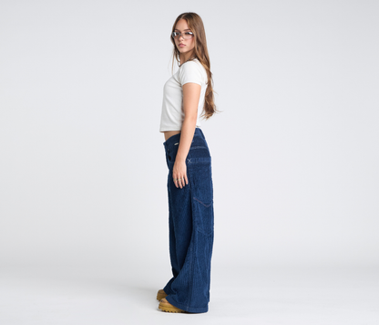 W SUPREME KORDZ 26" 3-WALE CORDUROY NAVY