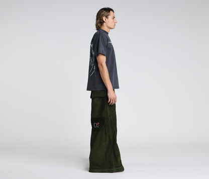KING KORDZ 36" 3-WALE CORDUROY ARMY GREEN