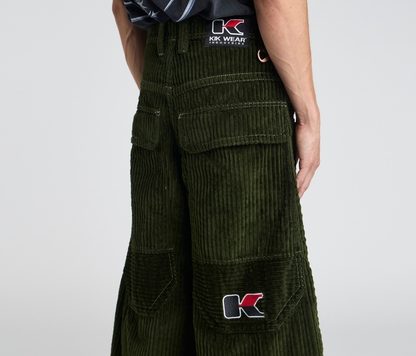 KING KORDZ 36" 3-WALE CORDUROY ARMY GREEN