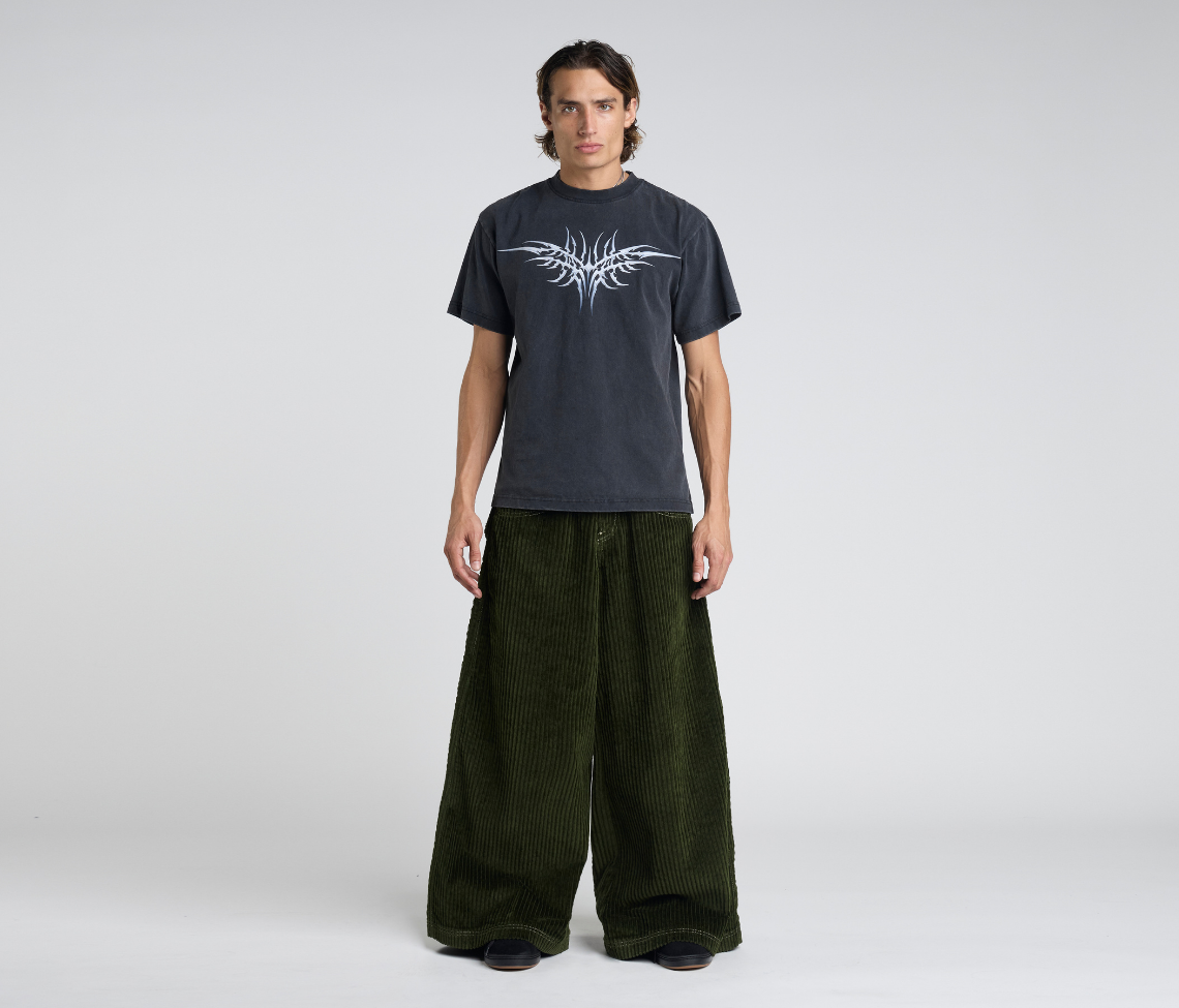KING KORDZ 36" 3-WALE CORDUROY ARMY GREEN