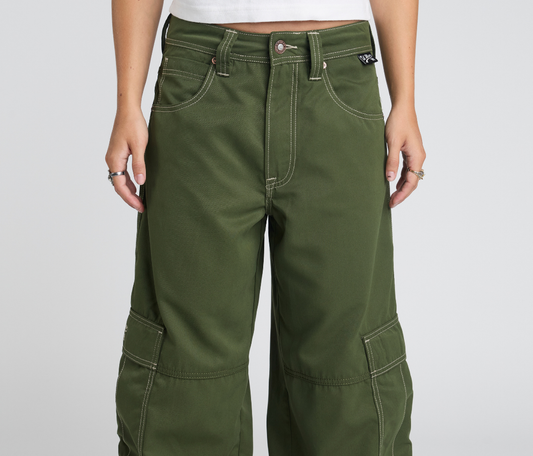 W HYDRO CHILL MICROSUEDE CARGO 23" ARMY GREEN