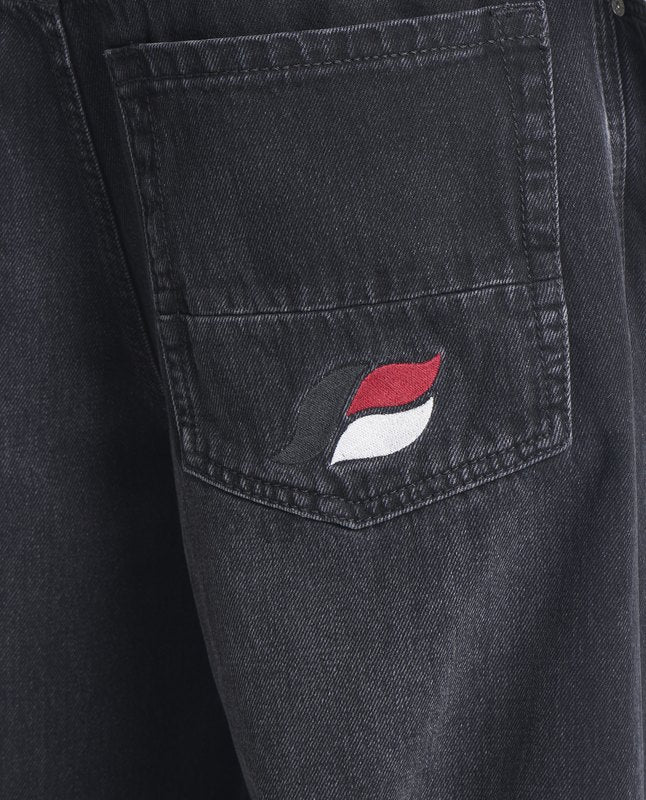 KIKWEAR back-pocket embroidery