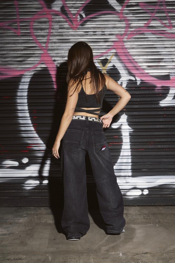 Underground LA night scene